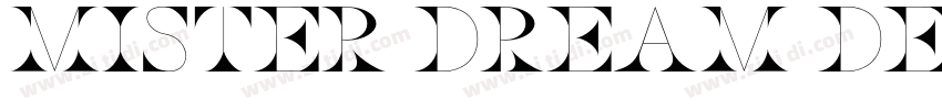 Mister Dream Demo字体转换